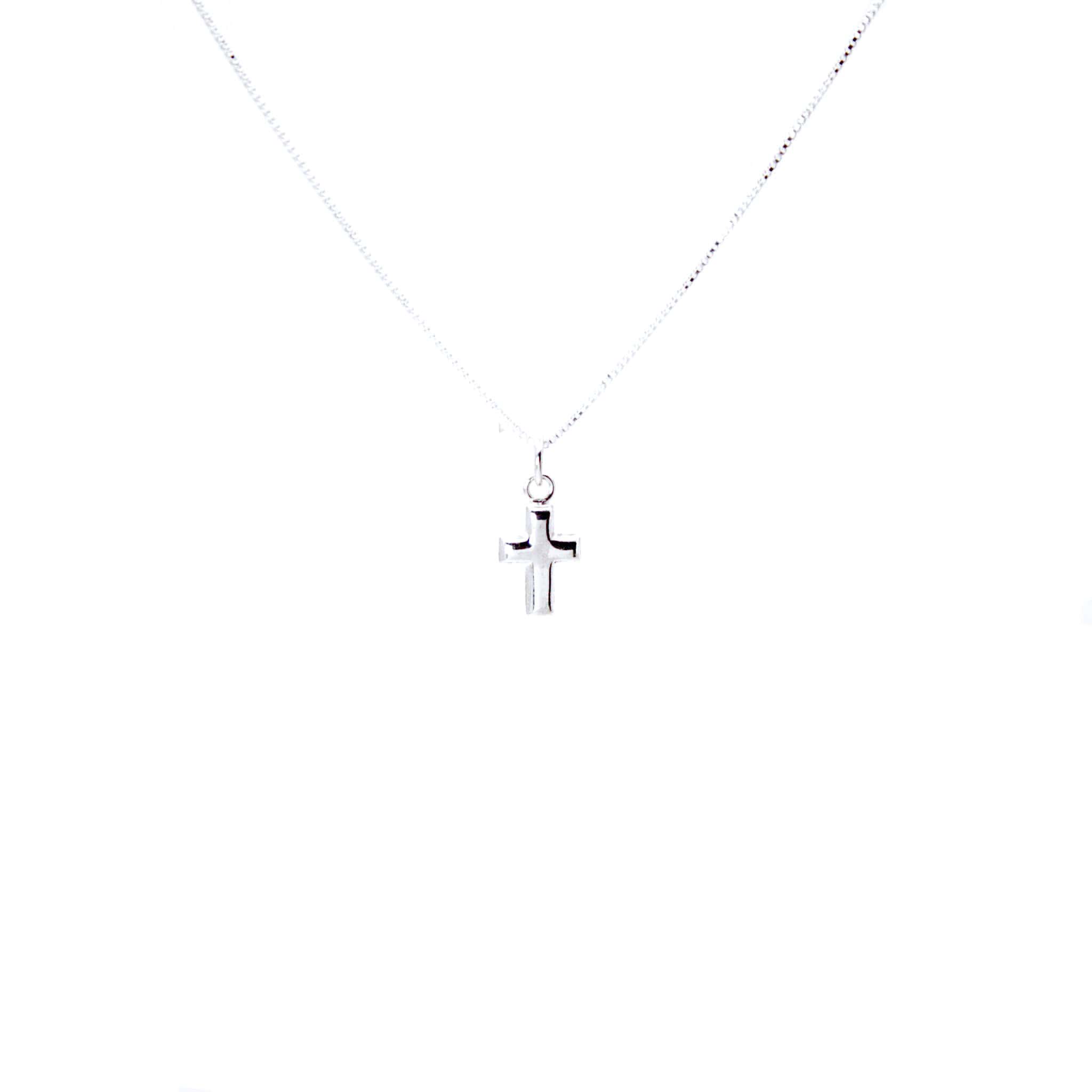 Collar Plata 925 Cruz pequeña